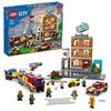 LEGO 60321 City Fire Vigili del Fuoco, Camion Pompieri Giocattolo, Edificio con Fiamme, Giochi per Bambini e Bambine dai 7 Anni in su, Idee Regalo