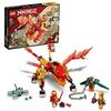 LEGO 71762 NINJAGO Kais Feuerdrache EVO, Drachen Spielzeug ab 6 Jahren mit Feuerdrachen- und Schlangen-Figur, mit Ninjas und Boa-Jäger