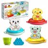 LEGO 10965 DUPLO Badewannenspaß: Schwimmender Tierzug, Badewannenspielzeug für Babys und Kleinkinder ab 1,5 Jahren mit Badeente, Nilpferd und Eisbären
