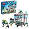 LEGO 60330 City Ospedale, Set con ambulanza Giocattolo ed Elicottero di Soccorso, Giochi per Bambina e Bambino dai 7 Anni in su, Idea Regalo