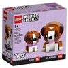LEGO BrickHeadz 40543 Saint Bernard Ensemble chien et chiot