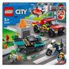LEGO Costruzioni LEGO Soccorso antincendio e inseguimento della polizia 295 pz City Fire 60319