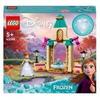 LEGO Costruzioni LEGO Il cortile del castello di Anna 74 pz Princess 43198