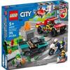 LEGO CITY 60319 - SOCCORSO ANTINCENDIO E INSEGUIMENTO DELLA POLIZIA