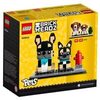 Lego BrickHeadz 40544 Französische Bulldogge und Welpe Einfache Aufbewahrung