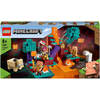 LEGO Minecraft La Warped Forest, Playset con Cacciatrice, Piglin and Hoglin, Giocattoli per Bambini 8+ Anni, 21168