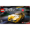 LEGO Speed Champions Toyota GR Supra, Macchina Giocattolo per Bambini di 7 Anni, Auto Sportiva da Corsa con Pilota, 76901