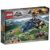 LEGO Jurassic World - La Poursuite en Hélicoptère de Blue - 75928 - Jeu de Construction, Multicolore