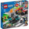 Lego City Fire 60319 Soccorso antincendio e inseguimento della polizia