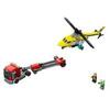 LEGO City 60343 - trasportatore di elicotteri di salvataggio - set costruzioni 60343a