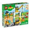 LEGO Duplo 10933 - cantiere edile con gru a torre - set costruzioni 10933a