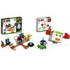 LEGO 71397 Super Mario Luigi’s Mansion Lab & Poltergust Expansion Set, Toy for Kids 6 + Years Old & 71396 Super Mario Bowser Jr.