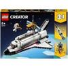 Lego Creator 3-in-1 31117 - Avventura dello Space Shuttle
