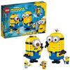 LEGO Minions: Brick-Built Minions and Their Lair (75551) Building Kit for Kids, Great Birthday Present for Kids Who Love Minion Toys and Kevin, Bob and Stuart Minion Characters, New 2020 (876 Pieces)