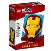 LEGO 40535 Brick Sketches Marvel Iron Man Art Display Piece Festive Birthday Gift 200 Pieces 8+