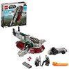 LEGO Star Wars Boba Fett’s Starship 75312 Fun Toy Building Kit; Awesome Gift Idea for Kids; New 2021 (593 Pieces), Multicolor, Standard