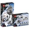 Collectix Lego Set: Star Wars at-ST auf Hoth 75322 + Star Wars Snowtrooper Battle Pack 75320