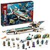 LEGO NINJAGO Hydro Bounty 71756 Building Kit; Submarine Toy Featuring NINJAGO Kai and Lloyd; New 2021 (1,159 Pieces), Multicolor, Standard