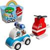 Lego Duplo - Elicottero Antincendio e Auto della Polizia 10957