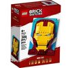 Lego 40535 Brick Sketches Marvel Iron Man Art Display Piece Festliches Geburtstagsgeschenk 200 Stück 8+