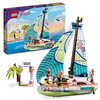 LEGO 41716 Friends Stephanies Segelabenteuer Spielzeug-Segelboot mit 3 Mini-Puppen, Geschenk für Kinder ab 7 Jahren, Multicolour