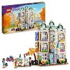 LEGO 41711 Friends Escuela de Arte de Emma, Casa de Muñecas, Juego Creativo, Piezas Dots, Lienzo y Pinceles, Ideas Regalos Navidad para Niñas y Niños