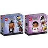 Lego Brickheadz Bride 40383 & Groom 40384 Set (Choose Spouse Set) (Bride & Groom)