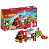 LEGO DUPLO Disney Il Trenino di Topolino e Minnie, Grande Set di Costruzioni con Torta da Costruire, Treno e Mattoncini con Numeri, Giocattoli Educativi per Bambini di Età Prescolare 2-5 Anni, 10597