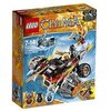 Lego Legends Of Chima - Playthèmes - 70222 - Jeu De Construction - Le Bulldozer Panthère