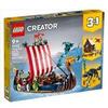Lego - Creator Nave Vichinga E Jormungandr - 31132