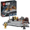 LEGO 75334 Star Wars OBI-WAN Kenobi vs. Darth Vader, Set de Construcción, Juego de Acción, Espadas Láser de Juguete y Plataformas de Combate Giratorias