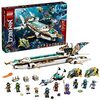 LEGO NINJAGO Hydro Bounty 71756 Building Kit; Submarine Toy Featuring NINJAGO Kai and Lloyd; New 2021 (1,159 Pieces), Multicolor, One Size