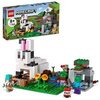 LEGO Minecraft The Rabbit Ranch 21181 - Kit de construcción para casa de conejos, regalo para niños y jugadores de 8 años (340 piezas)