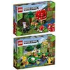 BRICKCOMPLETE Lego Minecraft 21179 Das Pilzhaus & 21165 Die Abenkarm