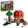 LEGO Minecraft The Mushroom House 21179 - Kit de construcción para casa de juguetes; gran regalo para niños y jugadores mayores de 8 años (272 piezas)