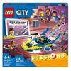 LEGO CITY MISSIONS Missioni Investigative Della Polizia Marittima 278 pz 60355