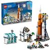 LEGO City Rocket Launch Center 60351 Building Kit; NASA-Inspired Space Toy for Kids Aged 7 and up (1,010 Pieces), Multicolore, (6379685)