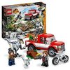 LEGO 76946 Jurassic World La Capture des Vélociraptors Beta et Blue: Jouet de Dinosaure avec Jeu de Voiture et Bébé Dino, Cadeau pour Les Enfants, Garçons et Filles Dès 6 Ans et Plus