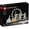 LEGO 21034 Architecture Skyline Model Building Set, London Eye, Big Ben, Tower Bridge Collection, Office Home Décor, Collectible Gift Idea