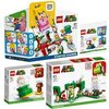Lego Super Mario 71403 Adventure with Peach Starter Set, 71404 Gumbas Shoe Expansion Set, 71406 Yoshis Gift House Expansion Set & Super Mushroom Surprise