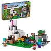 LEGO Minecraft The Rabbit Ranch 21181 Building Kit; Toy Bunny House Playset; Gift for Kids and Players Aged 8+ (340 Pieces)