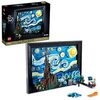 LEGO Ideas Vincent Van Gogh - The Starry Night 21333 Bauset 3D Art Bau- und Ausstellungsmodellbausatz für Erwachsene (2.316 Teile)