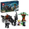 LEGO Harry Potter Hogwarts Carriage and Thestrals 76400 Building Toy Set from Order of The Phoenix Movie Featuring Luna Lovegood for Kids, Girls, and Boys Ages 7+ (121 Pieces)