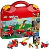 LEGO Juniors 10740 - Valigetta dei Pompieri