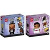 LEGO Brickheadz Bride 40383 & Groom 40384 Set (Choose Spouse Set) (Bride & Groom)