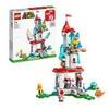 Lego Set da costruzione Lego Super Mario Costume di Peach gatto e Torre ghiacciata Multicolore [71407]