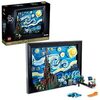 LEGO Ideas 21333 Vincent Van Gogh - La Nuit Étoilée, Reproduction de Tableau sur Toile