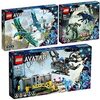 Lego Avatar Set di 3 pezzi: 75571 Neytiri e Thanator vs. Quaritch in MPA, 75572 Jakes e Neytiris primo volo su un Banshee e 75573 Montagne sospese: Site 26 e RDA Samson