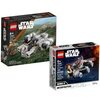 Lego Set - Star Wars Millennium Falcon Microfighter 75295 + Mandalorian: Razor Crest Microfighter 75321