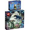 Lego Avatar 40554 Jake Sully und Sein Avatar & 75571 Neytiri und Thanator vs. Quaritch im MPA